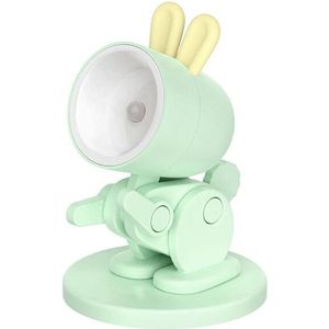 Linghhang - Mini-Nachtlicht mit Kaninchen-Motiv, Nachtlicht für den Lesetisch mit Magnetfuß, innovatives Design, Geschenk für Kinder und Studenten