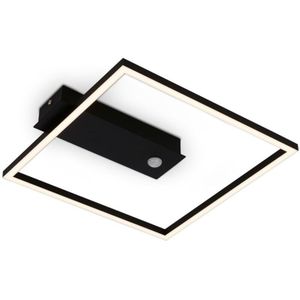 Led Deckenleuchte, Sensor, schwarz, LED/14W
