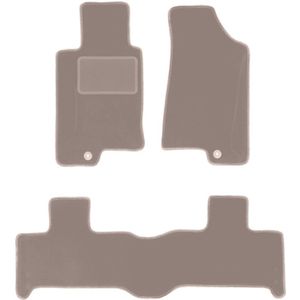 Beige Velours-Fußmatten für: Hummer H3 SUV (2005-2010)