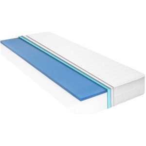 Matratze 140 x 200 cm Viskoelastischer Memory-Schaum 18 cm vidaXL