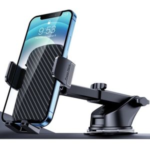 Ymyny - Crediri Autotelefonhalterung [Militär-Saugnapf] Autotelefonhalter [Super stabil] 360° drehbarer Saugnapf für Armaturenbrett und