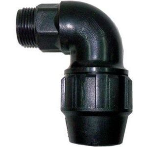Verbindungsstück-Winkelstück 90° r/m 50-1-1/2
