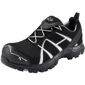 Halbschuh schwarz/silber Black Eagle Safety 41.1 Low esd, S1P, EU-Schuhgröße: 51 - Haix