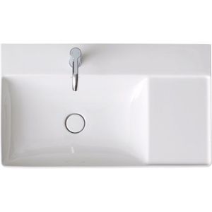 DuraSquare Möbelwaschtisch, 80x47cm, 1 Hahnloch, Becken - Duravit