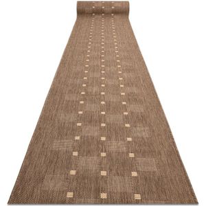 Läufer sizal floorlux Modell 20079 coffe / mais 120 cm beige 120x370 cm