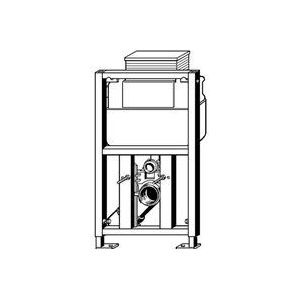 Viega - Eco Plus Unterputzspülkasten 455729 Bauhöhe 830mm, Stahl grün