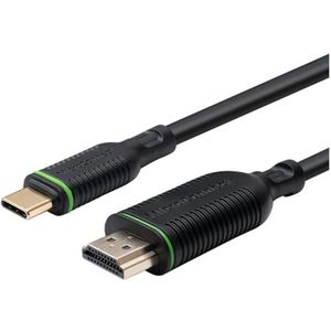 Microconnect - MC-USBCHDMI1 Adapter de cable de video 1 m hdmi Typ a (Standard) usb Typ c Schwarz