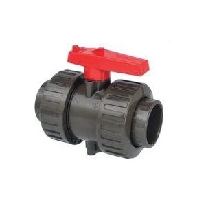 Girpi - Kugelhahn mit doppelter Verbindung pvc hta D.40