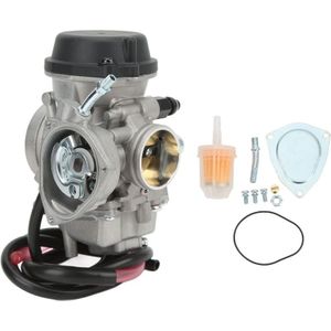 LYCXAMES Metalllegierung ATV-Vergaser mit Kraftstofffiltern Ersatz für Raptor 350 Yfm350 Yfm350r Yfm350rse Yfm350rse2 Ansaugrohr