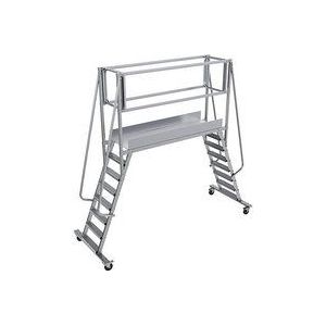 Matisère - Mobile Plattformtreppe 6 Stufen - Maximale Arbeitshöhe 3.26m - PONT06-1800-GC