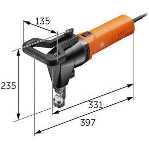 Knabber bis 5 mm blk 5.0 e - Fein