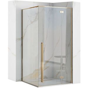 Duschkabine fargo gold 90X90 - REA