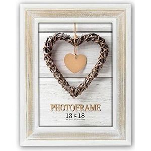 Zacapa Fotorahmen aus Holz, mehrfarbig, 18 x 2 x 23 cm - ZEP