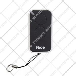 Nice - Minihandsender für Tore 2Ch 433Mhz Era Inti Schwarz