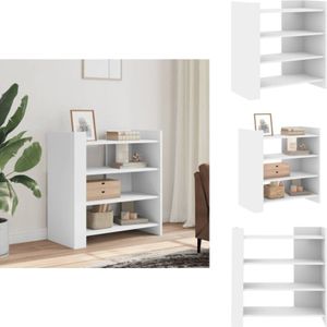 Vidaxl - Sideboard Weiß 73,5x35x75 cm Holzwerkstoff - Schreibtisch - Wohnzimmer Dekoration - Sideboard Weiß - Regal - Aufbewahrung