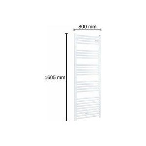 Evenes Bad- und Handtuch-Heizkörper gerade Typ Jessica 1605X800 mm weiß Heizkörper