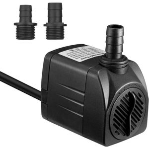 1500 l/h Tauchpumpe für Aquarien, 25 w, extrem leise Aquariumpumpe mit 48 Stunden Trockenbrenndauer, Springbrunnenpumpe mit 1,5 m langem Netzkabel