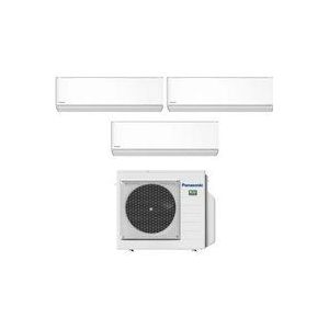 Panasonic - Trial Split Inverter-Klimagerät Serie Etherea Weiß 9+9+9 Mit Cu-3z52tbe R-32 Wi-Fi Integrated 9000+9000 Weiß