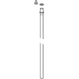 Hansa - Rohr 59911423 Durchmesser 10mm, Länge 413mm