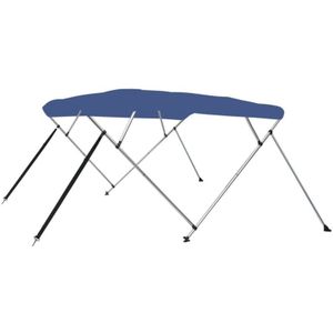 Vidaxl - 4-Bow Bimini Top Blau 243x210x137 cm Blue