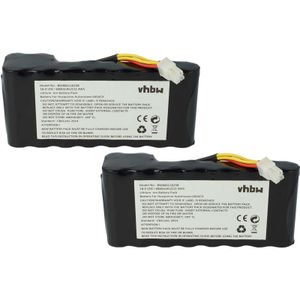 Vhbw - 2x Akku kompatibel mit Husqvarna Automower 430X 191304274, 420 2022, 420 2021, 435X awd, 430, 420 2020, 430X, 440 (6800mAh, 18V, Li-Ion)