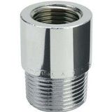 Reduzierstück 448127 R/Rp 3/8 x 1/2, Rotguss verchromt, rund - Viega