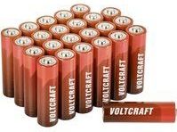 Voltcraft - Industrial LR6 Mignon (AA)-Batterie Alkali-Mangan 3000 mAh 1.5 v 24 St.
