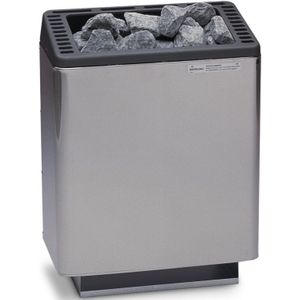 Infraworld - finnischer Saunaofen 12,0 kW Hotline V6 Edelstahl inkl. 15kg B6643