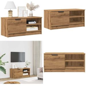 Vidaxl - TV-Schrank Artisan-Eiche 80x35x36,5 cm Holzwerkstoff