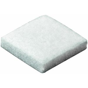 Filzgleiter weiß 22 x 22 x 4.5 mm - 18 Stück Filzgleiter & Möbelgriffe - Hettich