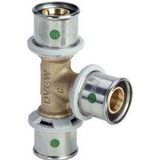 Sanfix-P T-Stück 303471 20 x 16 x 20 mm, mit SC-Contur, Rotguss - Viega