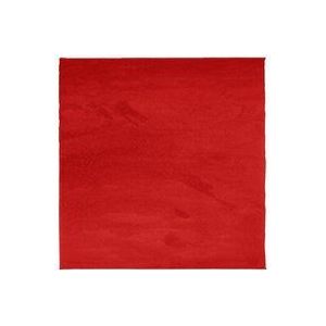 Teppich oviedo Kurzflor Rot 200x200 cm Vidaxl