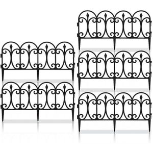 Jopassy - 20 tlg. Beetzaun Garten Beetumrandung Raseneinfassung Beeteinfassung Palisade