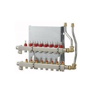 FBH-Verteiler SG-6 6 Kreise, mit Durchflussanzeige 145H0906 - Danfoss
