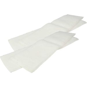 Vhbw - 4x Wischtuch kompatibel mit Kärcher sc 2 EasyFix, sc 2 EasyFix Premium Dampfreiniger, Dampfmop - Soft-Bodentuch 40,5 x 11,15 x 0,3cm