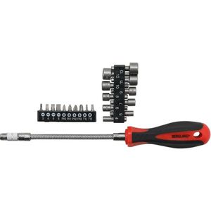 Bgs Technic - Schraubendreher-Bit-Satz mit flexiblem Schaft 31-tlg.