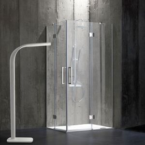 Iperbriko - Duschkabine 70x100 aus 6mm Glas