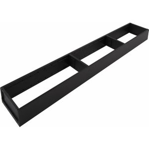 Ambia-line Schubkastenrahmen schmal 100mm, NL650mm, Stahl carbonschwarz matt - Blum