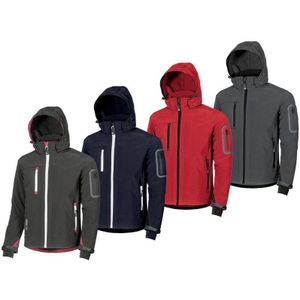 U Power Metropolis Softshell Arbeitsjacke - s - Grigio