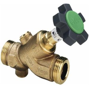 Sonderangebot Viega Easytop krv Ventil 2238.1 DN15 mit 3/4' ag Rotguss kfr Schrägsitzventil 457266