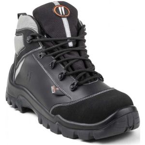 Gaston Mille - chaussure de securite haute noire hot pepper S3 an hi ci src en iso 20345 - GPHG30 38