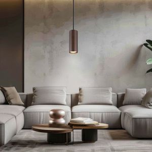 Pendellampe Hängelampe Wohnzimmerlampe bronze 3 flammig Esstischleuchte h 120 cm