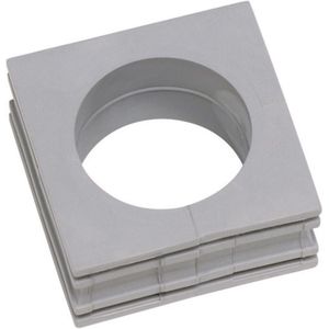 Kt 20 Kabeldurchführung geschlitzt Klemm-Ø (max.) 21 mm Elastomer Grau 1 St. - Icotek
