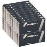 200x Procell aaa MN2400 Micro Batterie