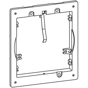 Montagerahmen für Frontplatte Urinal-Druckspüler Orbit/Zero - Mepa