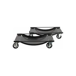 Dema - Kfz / pkw Wagenheber Rangierhilfe Rollbrett im Set (2 Stk) bis 450kg pro Stk.