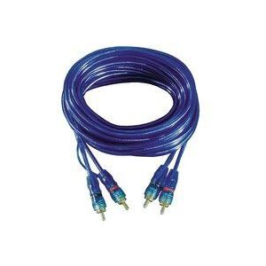 ETT - cinchkabel Blue rca 5m blau-transparent Stereo 142062