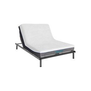 Vente-unique - Relaxbett elektrisch - Matratzen mit Memory Schaum - jimbaran ii von ysmée - mit OKIN-Motor - 140 x 200 cm
