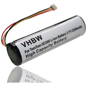 Vhbw - Akku kompatibel mit Garmin StreetPilot i3, i5 gps Navigation Navi (2200 mAh, 3,7 v, Li-Ion)