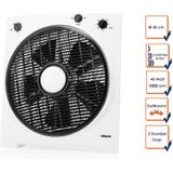 Tristar - Boxventilator Bodenventilator Tischventilator mit 2 Std. Timer 40 Watt, 1050 U/m